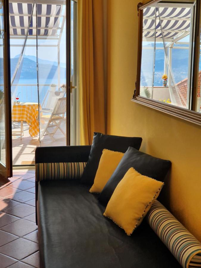 Bella Vista House-Sorrento Coast - Free Parking-Solarium Lägenhet Vico Equense Exteriör bild